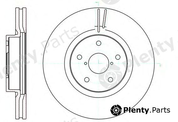  REMSA part 61041.10 (6104110) Brake Disc
