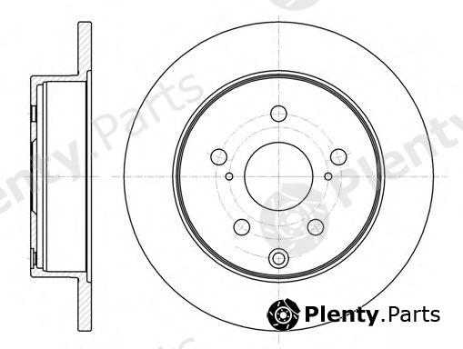  REMSA part 61188.00 (6118800) Brake Disc