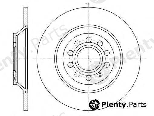  REMSA part 61207.00 (6120700) Brake Disc