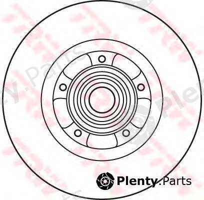  TRW part DF6044BS Brake Disc