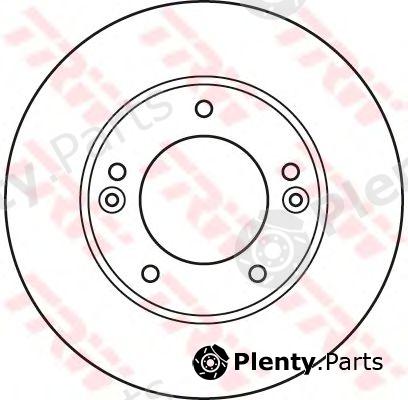  TRW part DF6081S Brake Disc