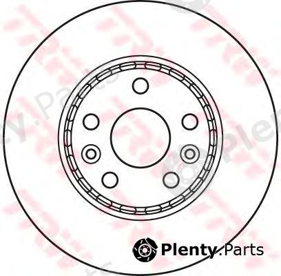  TRW part DF6110 Brake Disc