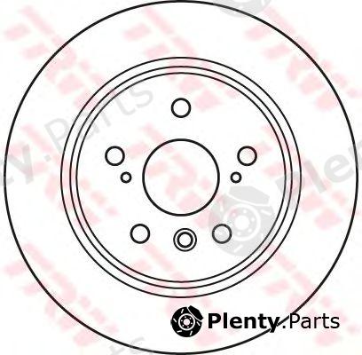  TRW part DF7209 Brake Disc