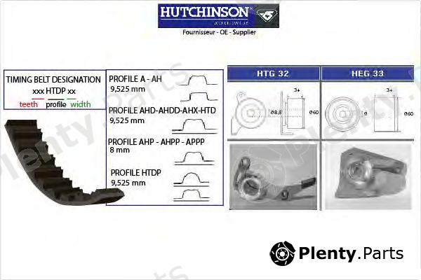  HUTCHINSON part KH01 Timing Belt Kit