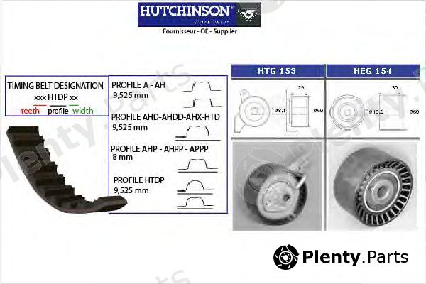 HUTCHINSON part KH190 Timing Belt Kit
