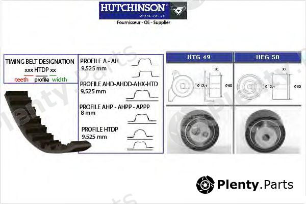  HUTCHINSON part KH70 Timing Belt Kit