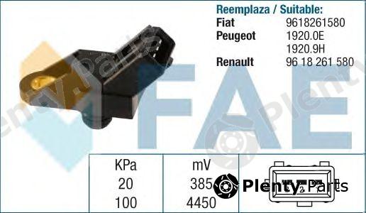  FAE part 15012 Sensor, intake manifold pressure