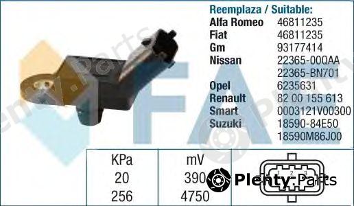  FAE part 15019 Sensor, intake manifold pressure