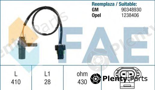  FAE part 79212 RPM Sensor, automatic transmission