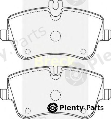  BRECK part 231440070130 Brake Pad Set, disc brake