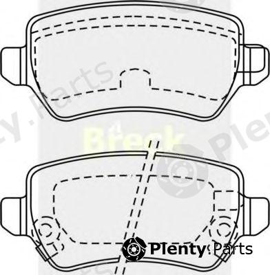  BRECK part 234170070410 Brake Pad Set, disc brake