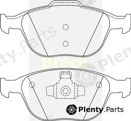  BRECK part 234400070100 Brake Pad Set, disc brake