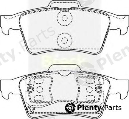  BRECK part 234820070200 Brake Pad Set, disc brake