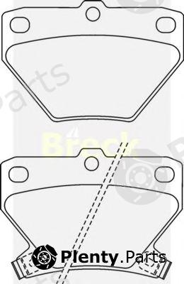  BRECK part 235210070410 Brake Pad Set, disc brake