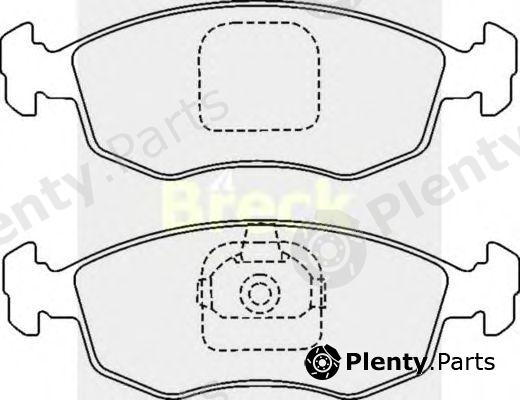  BRECK part 235520070200 Brake Pad Set, disc brake