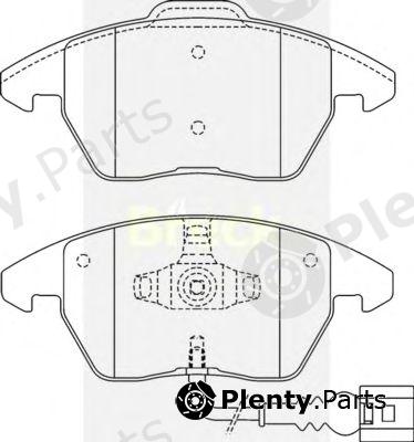  BRECK part 235870070110 Brake Pad Set, disc brake