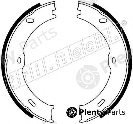  fri.tech. part 1052.133 (1052133) Brake Shoe Set, parking brake