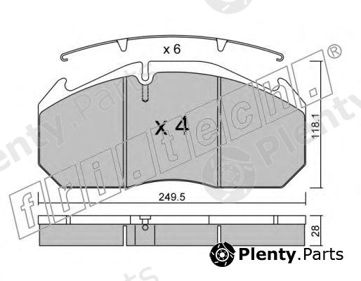  fri.tech. part 602.0 (6020) Brake Pad Set, disc brake