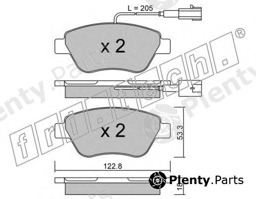  fri.tech. part 3303 Brake Pad Set, disc brake