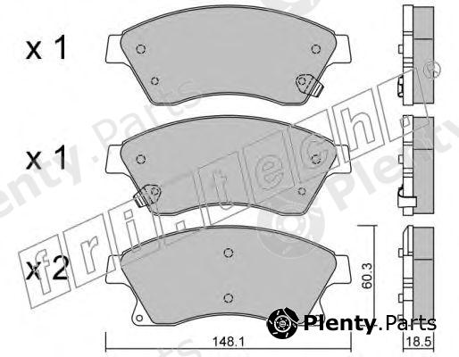  fri.tech. part 855.0 (8550) Brake Pad Set, disc brake
