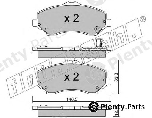  fri.tech. part 879.1 (8791) Brake Pad Set, disc brake
