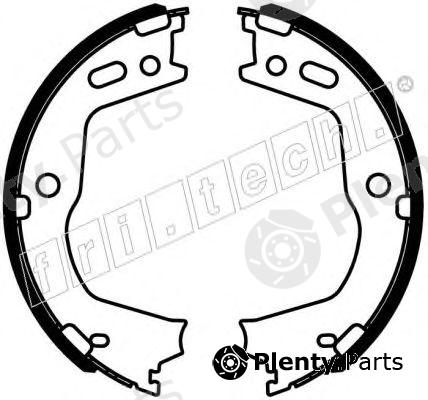  fri.tech. part 1046226 Brake Shoe Set, parking brake