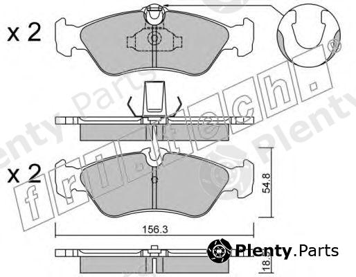  fri.tech. part 3201 Brake Pad Set, disc brake