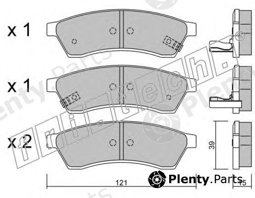  fri.tech. part 5261 Brake Pad Set, disc brake