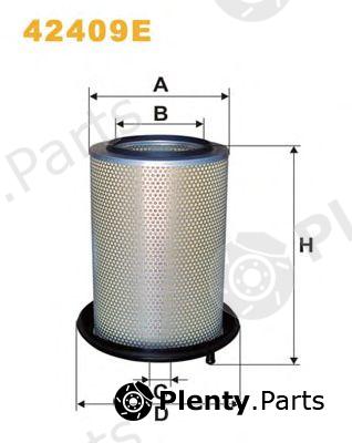  WIX FILTERS part 42409E Air Filter