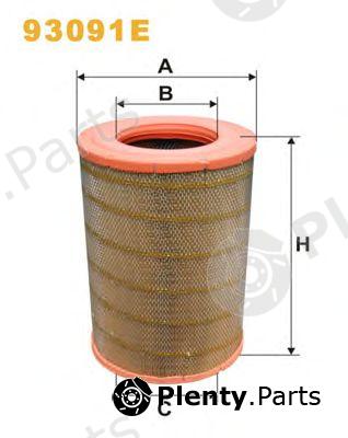  WIX FILTERS part 93091E Air Filter