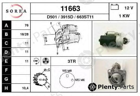  EAI part 11663 Starter