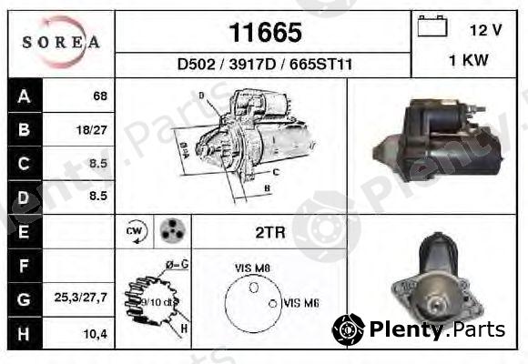  EAI part 11665 Starter