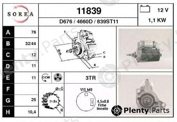  EAI part 11839 Starter