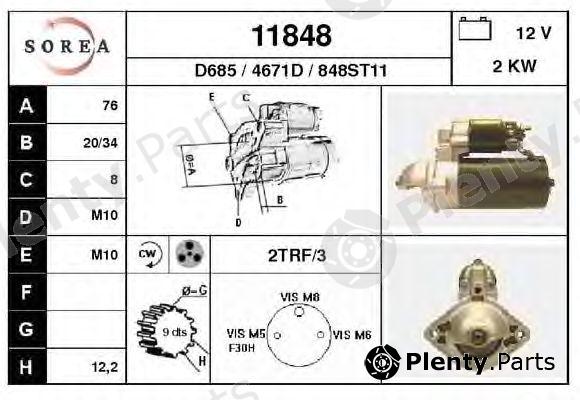  EAI part 11848 Starter