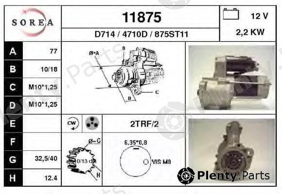  EAI part 11875 Starter