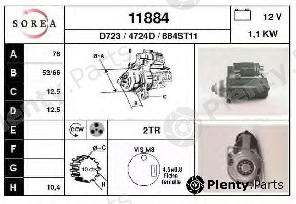  EAI part 11884 Starter