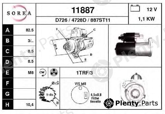  EAI part 11887 Starter