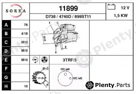  EAI part 11899 Starter