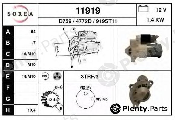  EAI part 11919 Starter