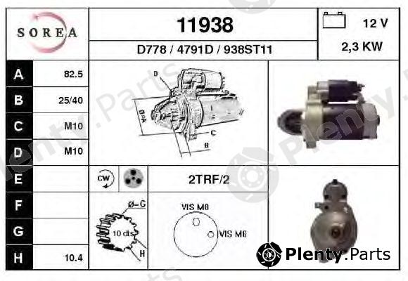  EAI part 11938 Starter