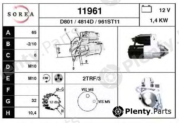  EAI part 11961 Starter