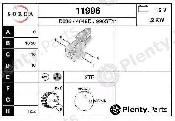  EAI part 11996 Starter