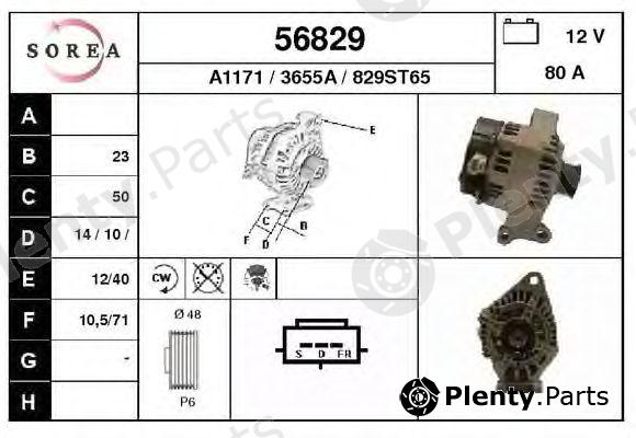  EAI part 56829 Alternator