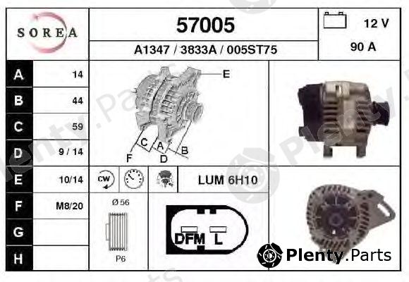  EAI part 57005 Alternator