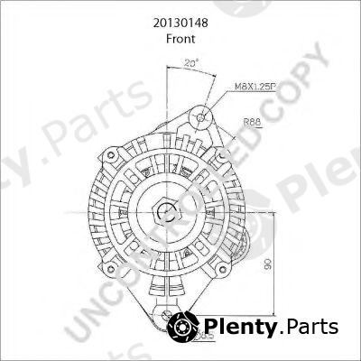  PRESTOLITE ELECTRIC part 20130148 Alternator