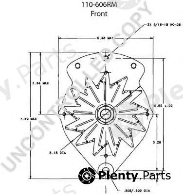  PRESTOLITE ELECTRIC part 8MR2326L Alternator