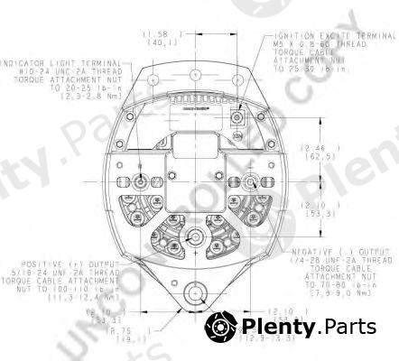  PRESTOLITE ELECTRIC part 8SC3068V Alternator