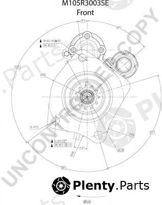  PRESTOLITE ELECTRIC part M105R3003SE Starter