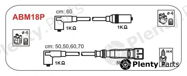  JANMOR part ABM18P Ignition Cable Kit