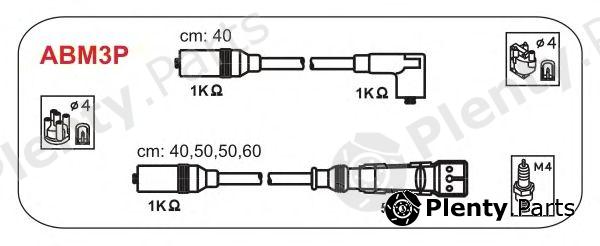  JANMOR part ABM3P Ignition Cable Kit